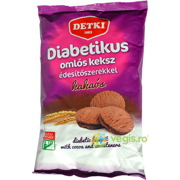 Biscuiti Diabetici Dulci cu Cacao 180gr, HERBAVIT, Dulciuri & Indulcitori Naturali, 1, Vegis.ro