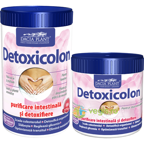Detoxicolon 480g + Detoxicolon 240g GRATIS, DACIA PLANT, Detoxicolon, 1, Vegis.ro