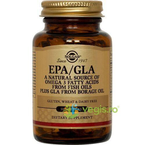 EPA/GLA 30cps (Acizi grasi), SOLGAR, Capsule, Comprimate, 1, Vegis.ro