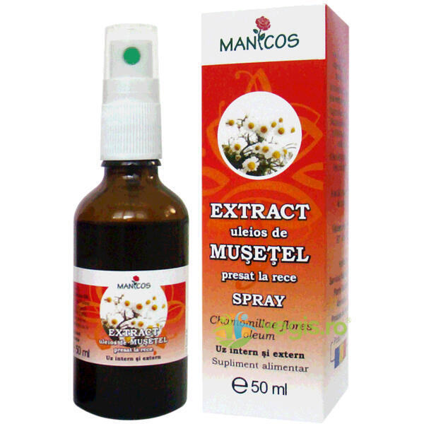Extract Uleios De Musetel Spray 50ml, MANICOS, Cosmetice Par, 1, Vegis.ro