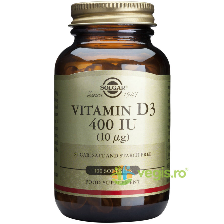 Vitamina D3 400iu 100cps Moi
