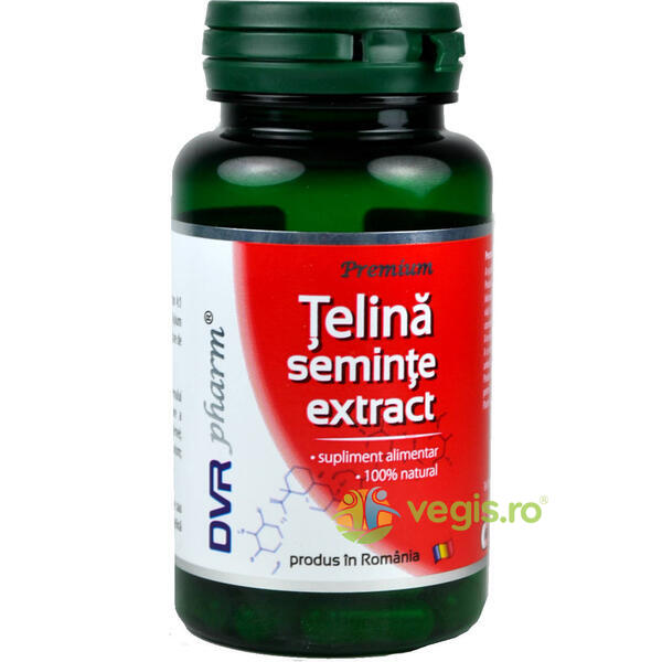 Telina Seminte Extract 60Cps, DVR PHARM, Remedii Capsule, Comprimate, 1, Vegis.ro