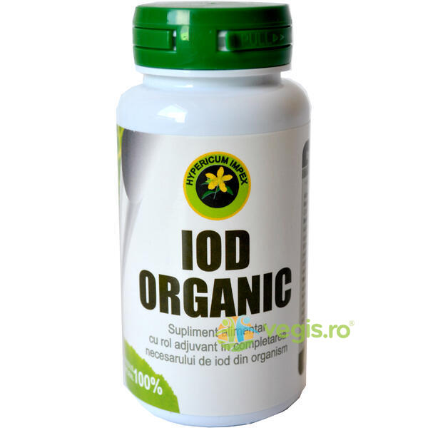Iod Organic 60cps, HYPERICUM, Capsule, Comprimate, 2, Vegis.ro