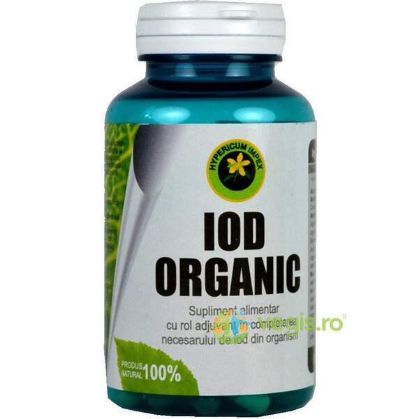 Iod Organic 60cps, HYPERICUM, Capsule, Comprimate, 2, Vegis.ro