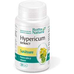 Hypericum Extract (Sunatoare) 30cps ROTTA NATURA