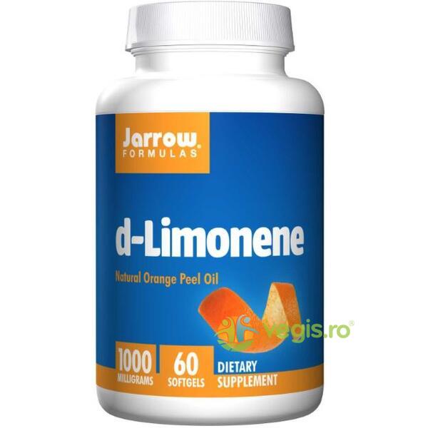 D-Limonene 1000mg 60cps Secom,, JARROW FORMULAS, Remedii Capsule, Comprimate, 1, Vegis.ro