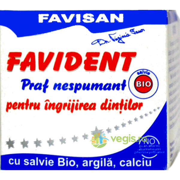 FaviDent Nespumant Bio 50ml, FAVISAN, Igiena bucala, 1, Vegis.ro