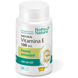 Natural Vitamina E 100 U.I 30cps ROTTA NATURA