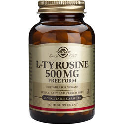 L-Tyrosine (L-tirozina) 500mg 50cps Vegetale SOLGAR