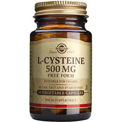 L-Cysteine (L-cisteina) 500mg 30cps Vegetale SOLGAR