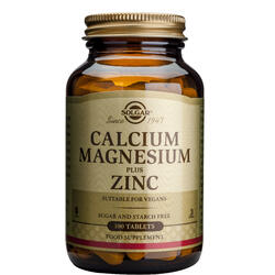 Calcium Magnesium + Zinc (Calciu, Magneziu, Zinc) 100tb SOLGAR