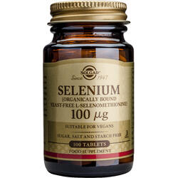 Selenium (Seleniu) 100ug 100tb SOLGAR