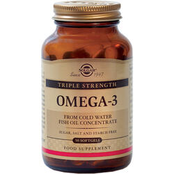 Omega-3 Triple Strength (Ulei de peste) 1400mg 50cps SOLGAR