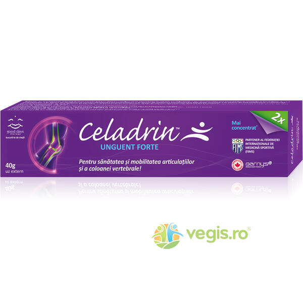 Celadrin Unguent Forte 40gr Good Days Therapy,, BIOPOL, Unguente, Geluri Naturale, 1, Vegis.ro