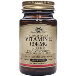 Vitamina E 200iu 134mg 50cps Vegetale SOLGAR