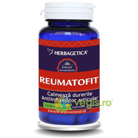 Reumatofit 60cps, HERBAGETICA, Capsule, Comprimate, 1, Vegis.ro