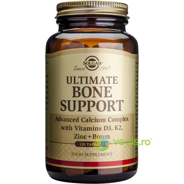 Ultimate Bone Support 120 tablete, SOLGAR, Capsule, Comprimate, 1, Vegis.ro