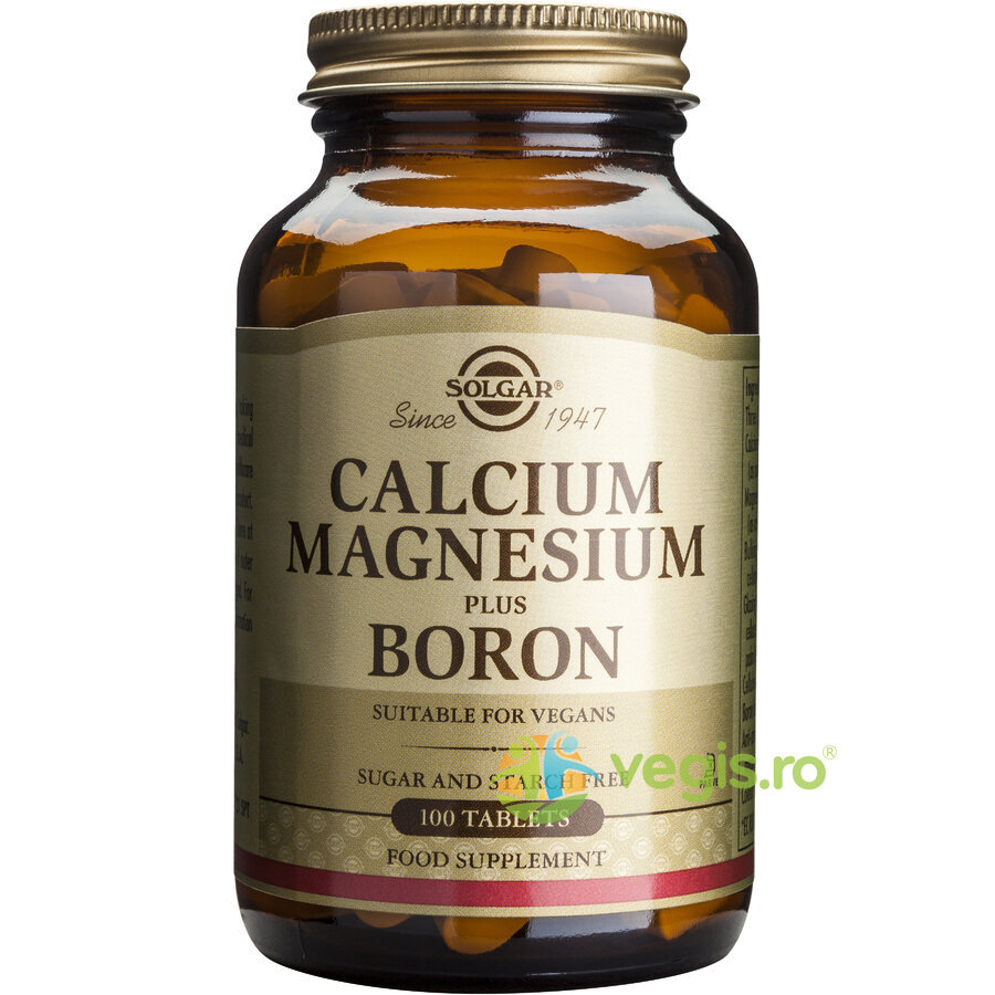 Calcium Magnesium Plus Boron 100tb (Calciu Magneziu si Bor)