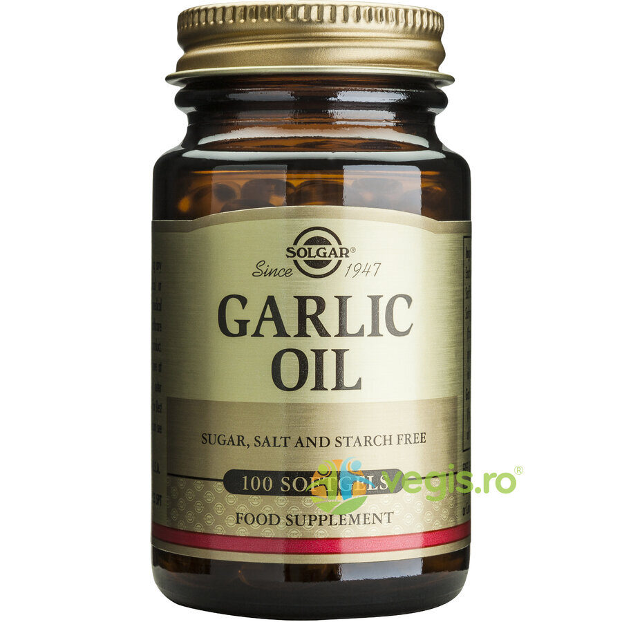 Garlic Oil 100cps moi (Ulei de usturoi)
