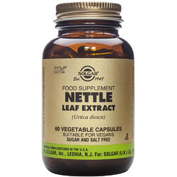 Nettle Leaf (Urzica) Extract 60cps Vegetale SOLGAR