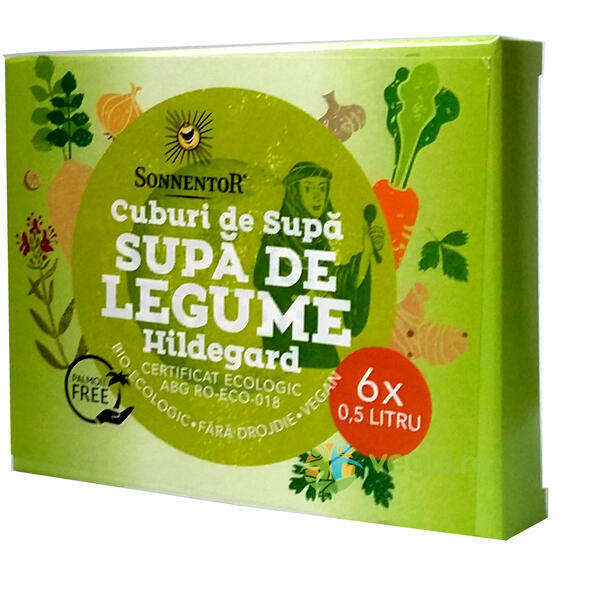 Cub De Supa Legume Hildegard Ecologic/Bio 6cuburi, SONNENTOR, Alimente BIO/ECO, 1, Vegis.ro