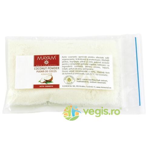 Pudra de Cocos 10gr, MAYAM, Ingrediente Cosmetice Naturale, 2, Vegis.ro