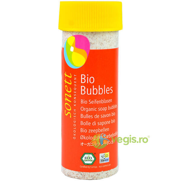 Solutie Pentru Baloane De Sapun Ecologic/Bio 45ml, SONETT, Detergenti Rufe Bebelusi & Copii, 1, Vegis.ro
