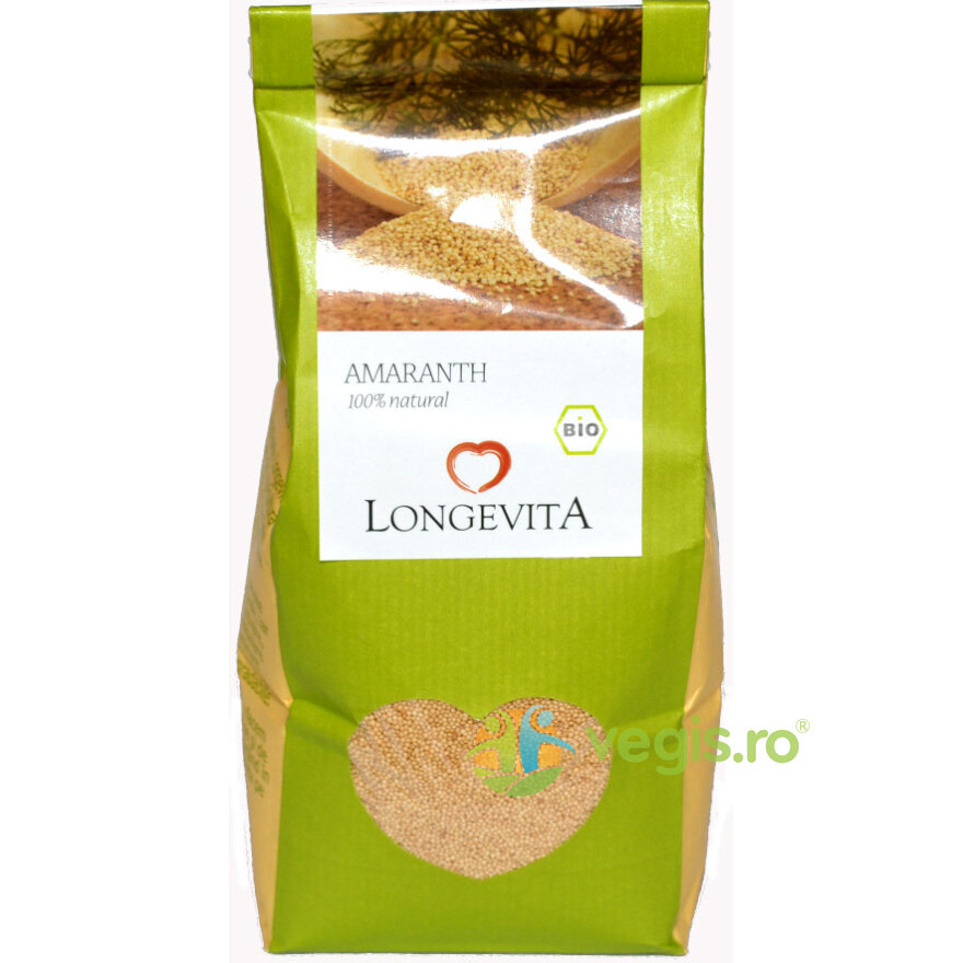 Amaranth Ecologic/Bio (Longevita) 500g (Longevita) BIO si Vegane