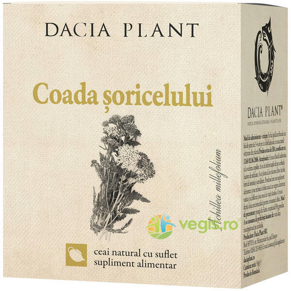 Ceai De Coada Soricelului 50g, DACIA PLANT, Ceaiuri vrac, 1, Vegis.ro