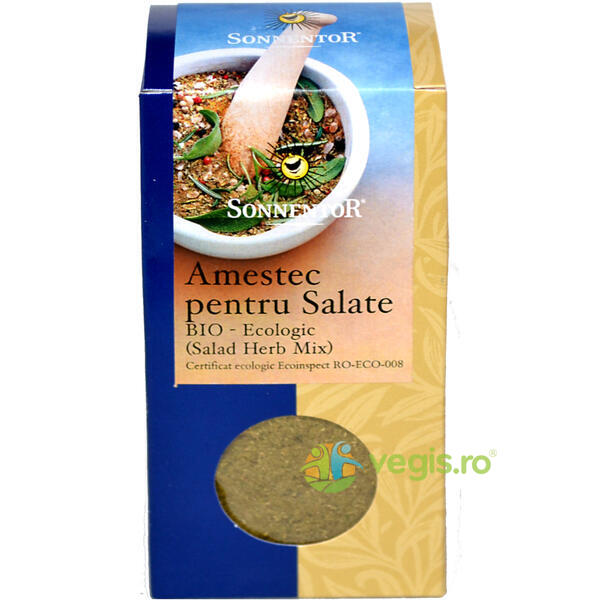 Amestec pentru  Salata Ecologic/Bio 35g, SONNENTOR, Alimente BIO/ECO, 1, Vegis.ro