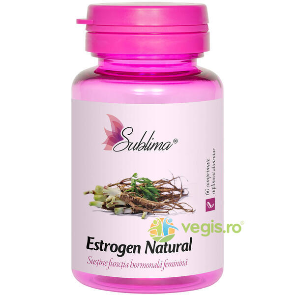 Estrogen Natural 60Cpr, DACIA PLANT, Capsule, Comprimate, 1, Vegis.ro