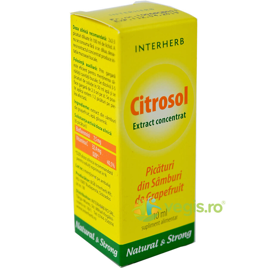 Citrosol Extract Concentrat 10ml 10ml Suplimente