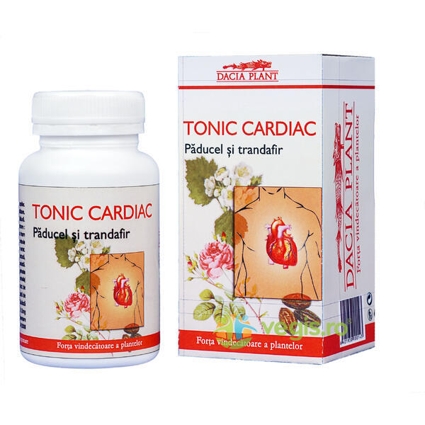 Tonic Cardiac 72cpr, DACIA PLANT, Remedii Capsule, Comprimate, 1, Vegis.ro