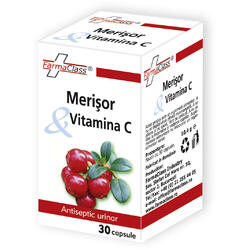 Merisor si Vitamina C 30cps FARMACLASS