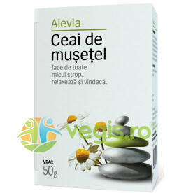 Ceai De Musetel 50g, ALEVIA, Ceaiuri vrac, 1, Vegis.ro