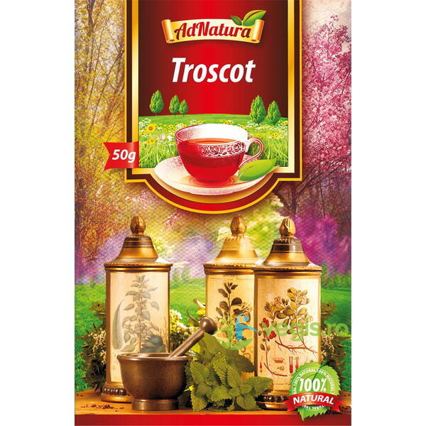 Ceai De Troscot 50g, ADNATURA, Ceaiuri vrac, 1, Vegis.ro