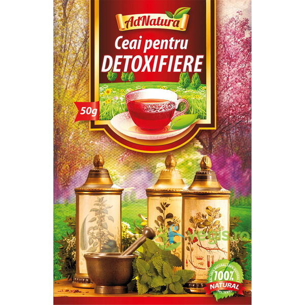 Ceai De Detoxifiere 50g, ADNATURA, Detoxifiere, 1, Vegis.ro
