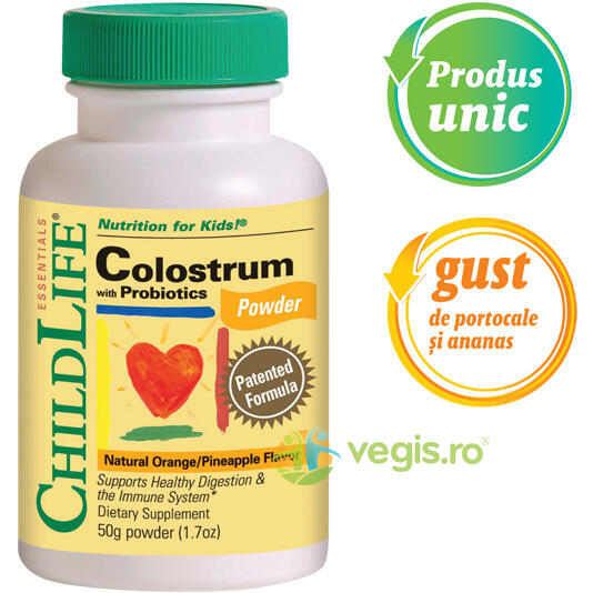 Colostrum with Probiotics 50gr Secom,, CHILD LIFE ESSENTIALS, Mamici si copii, 2, Vegis.ro