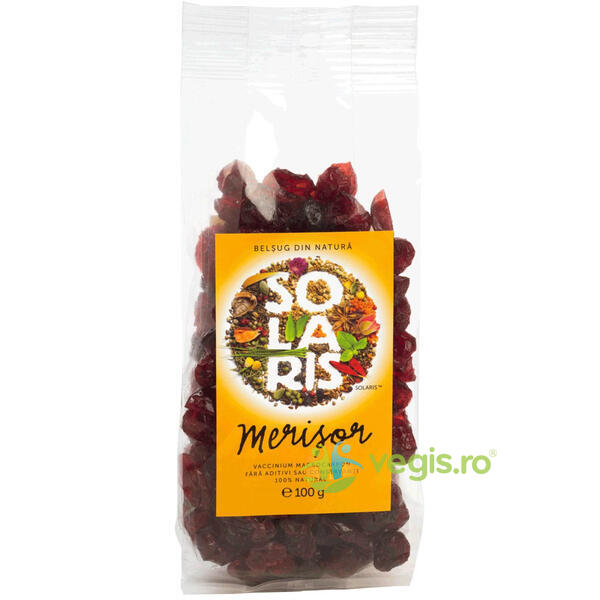 Merisor 100g, SOLARIS, Fructe uscate, 1, Vegis.ro