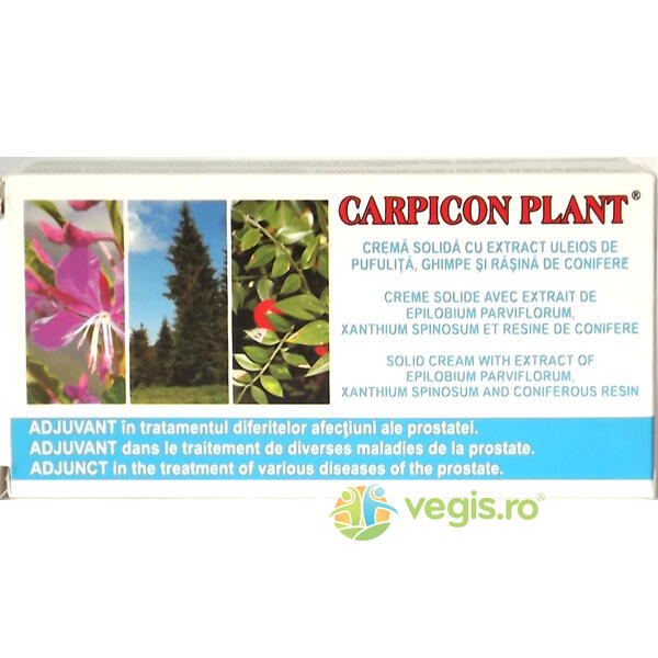Carpicon Plant Supozitoare cu Extract Uleios de Pufulita, Ghimpe si Rasina de Conifere 10buc., ELZIN PLANT, Unguente, Geluri Naturale, 1, Vegis.ro