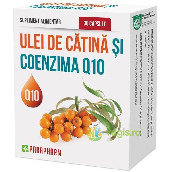 Ulei de Catina + Coenzima Q10 30cps, QUANTUM PHARM, Capsule, Comprimate, 1, Vegis.ro
