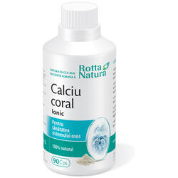 Calciu Coral Ionic 90cps ROTTA NATURA