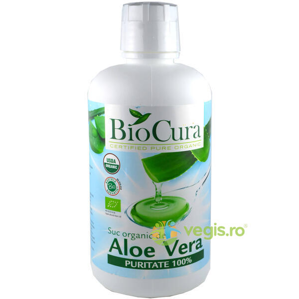 Suc de Aloe Vera Puritate 100% Ecologic/Bio 946ml, ROTTA NATURA, Siropuri, Sucuri naturale, 1, Vegis.ro