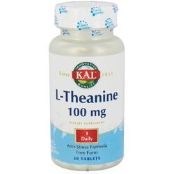 L-Theanine 100mg 30cpr (L-Teanina) Secom, KAL