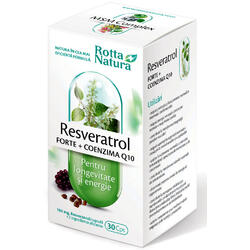 Resveratrol Forte + Coenzima Q10 30cps ROTTA NATURA