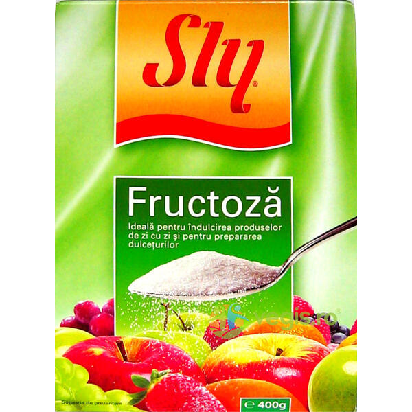 Fructoza 400g, SLY NUTRITIA, Dulciuri & Indulcitori Naturali, 1, Vegis.ro