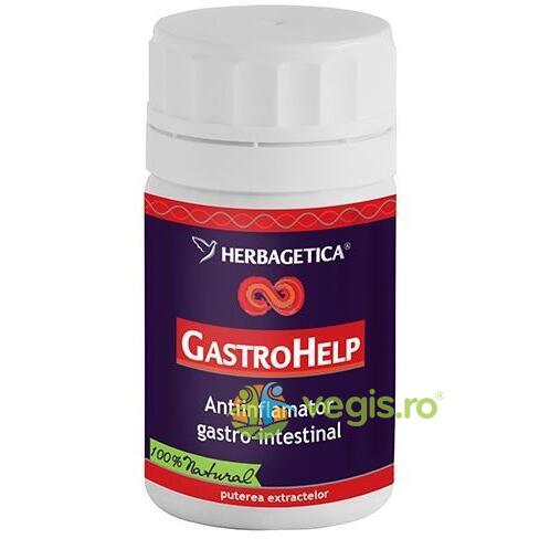 Gastrohelp 70cps, HERBAGETICA, Remedii Capsule, Comprimate, 1, Vegis.ro