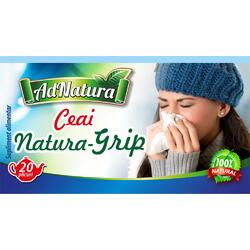 Ceai Raceala Si Gripa Natura-Grip 20dz ADNATURA
