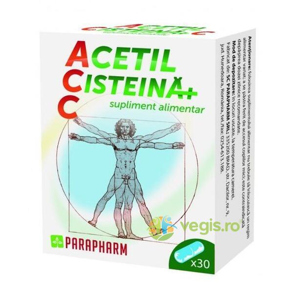 Acetil Cisteina+C 30cps, QUANTUM PHARM, Capsule, Comprimate, 1, Vegis.ro