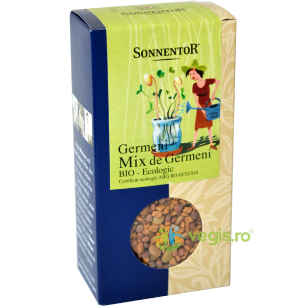 Seminte Mix Germeni Ecologice/Bio 120g, SONNENTOR, Seminte de cultivat/germinat, 1, Vegis.ro